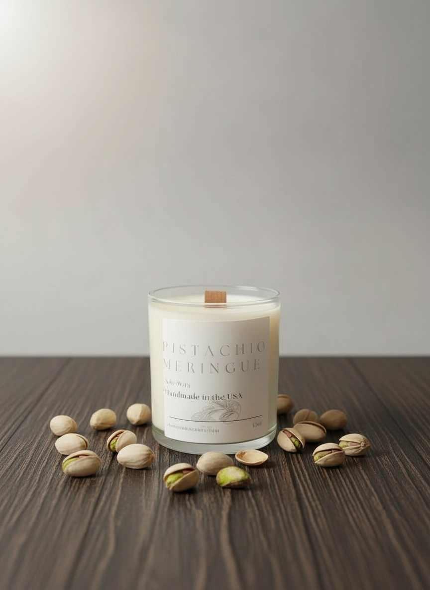 Pistachio Meringue