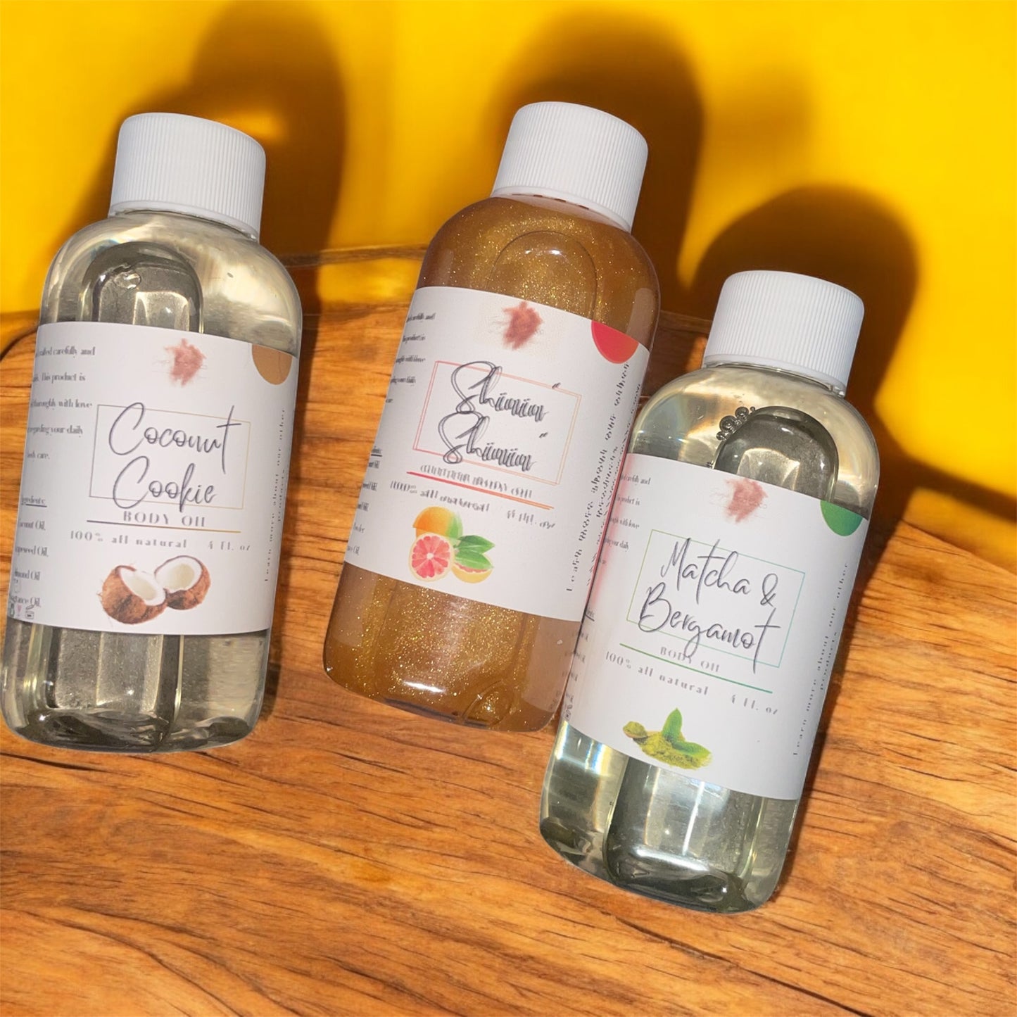 Set of 3 body oils